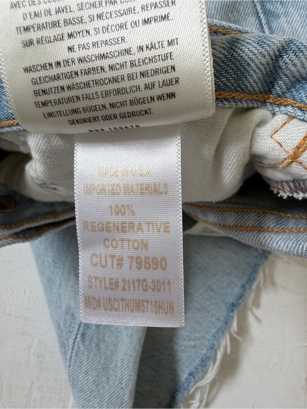 Citizens of Humanity Ayla Raw Hem Crop Jeans Size 28 NWT - Picture 8 of 12
